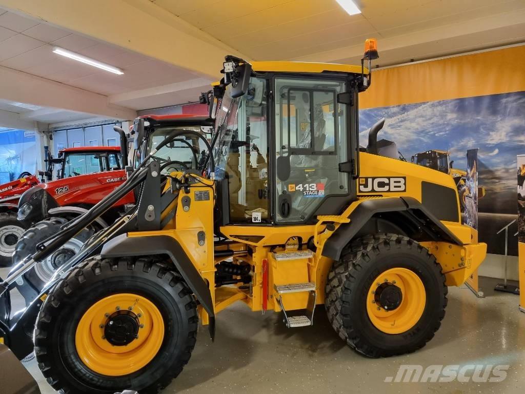 JCB 413 S Steg V Naudoti ratiniai krautuvai