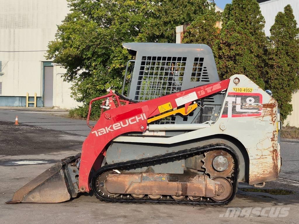 Takeuchi TL 8 Krautuvai su šoniniu pasukimu