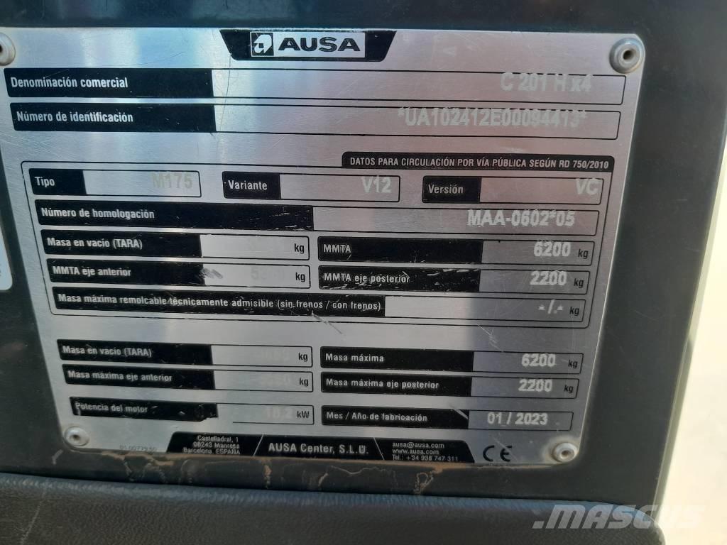 Ausa C 201 HX 4 Dyzeliniai krautuvai