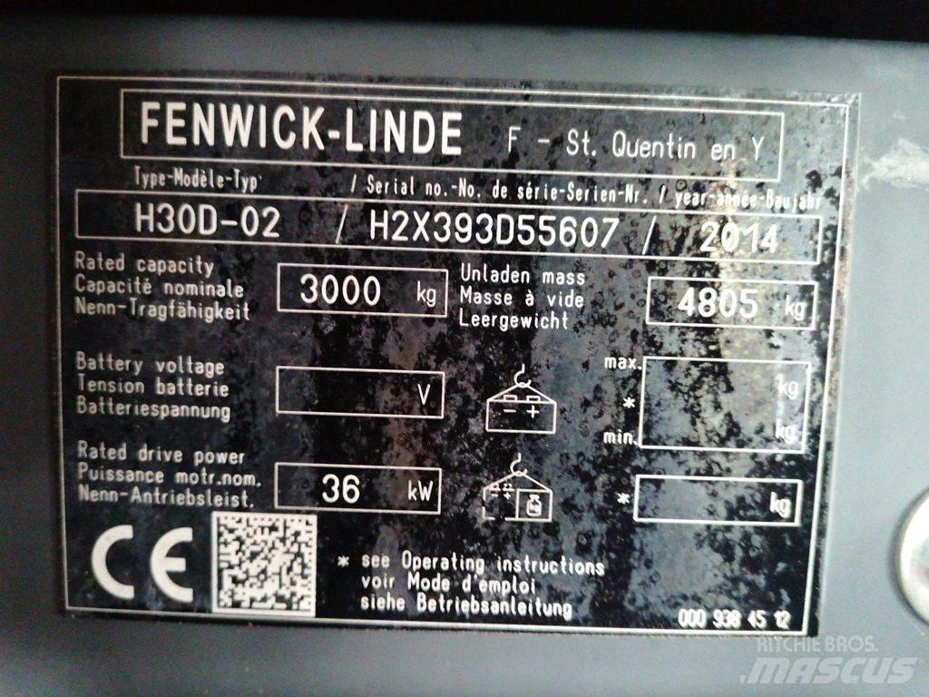 Linde H30D-02 Dyzeliniai krautuvai