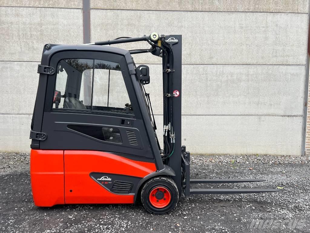 Linde E16-02 EVO Elektriniai šakiniai krautuvai