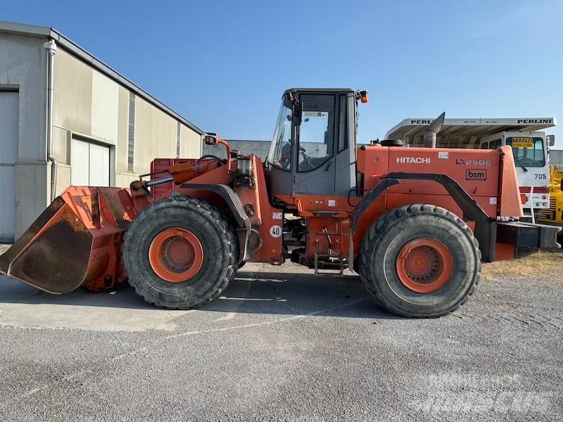 Hitachi LX 290 E Naudoti ratiniai krautuvai
