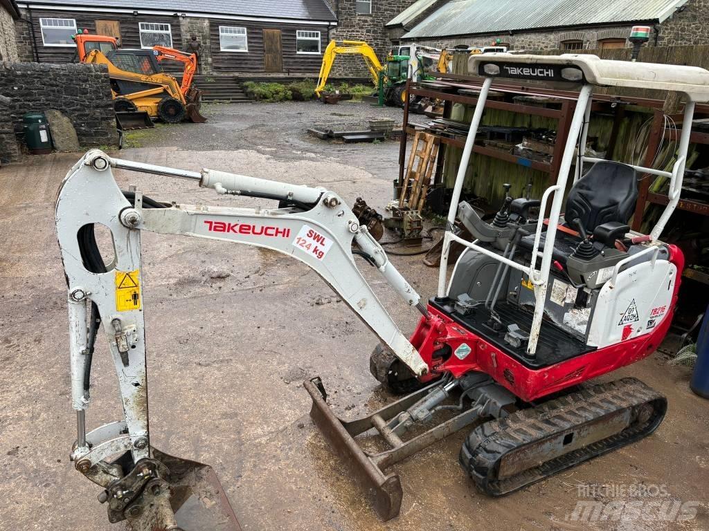 Takeuchi TB 216 Mini ekskavatoriai < 7 t