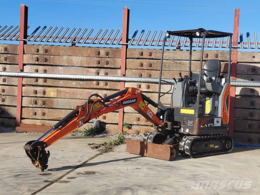 Doosan DX17Z Mini ekskavatoriai < 7 t