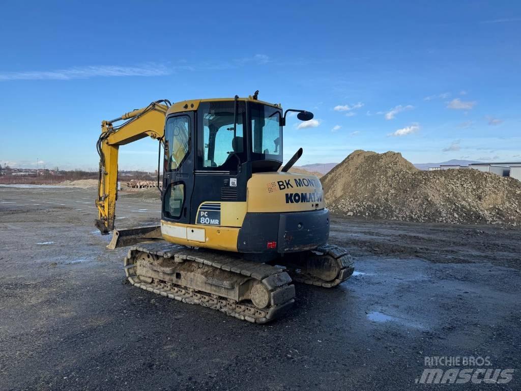 Komatsu PC 80 MR-3 Vidutinės galios ekskavatoriai 7-12 t
