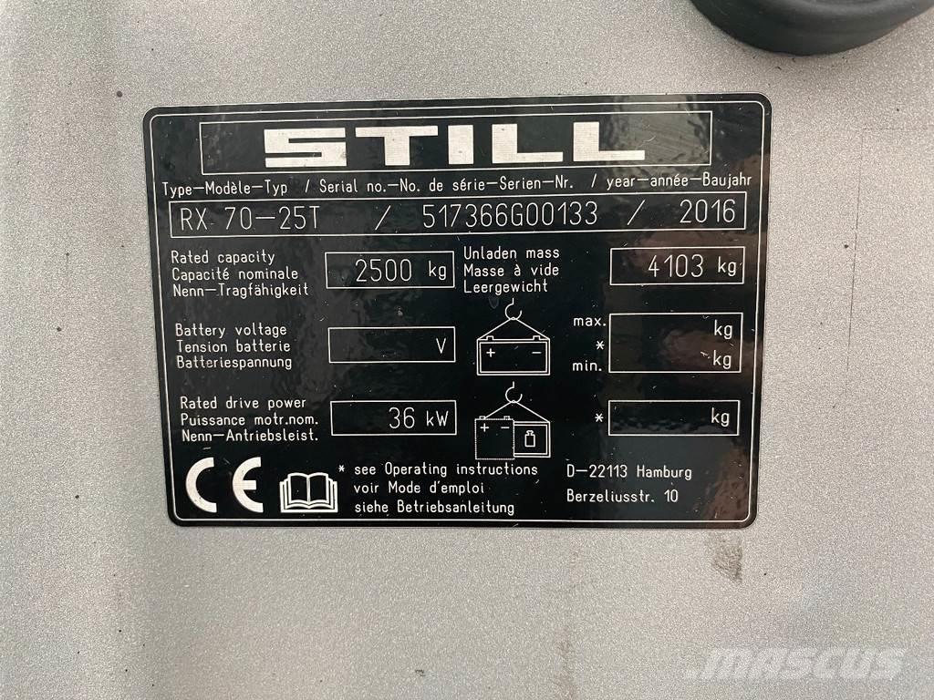 Still RX70-25T LPG (dujiniai) krautuvai