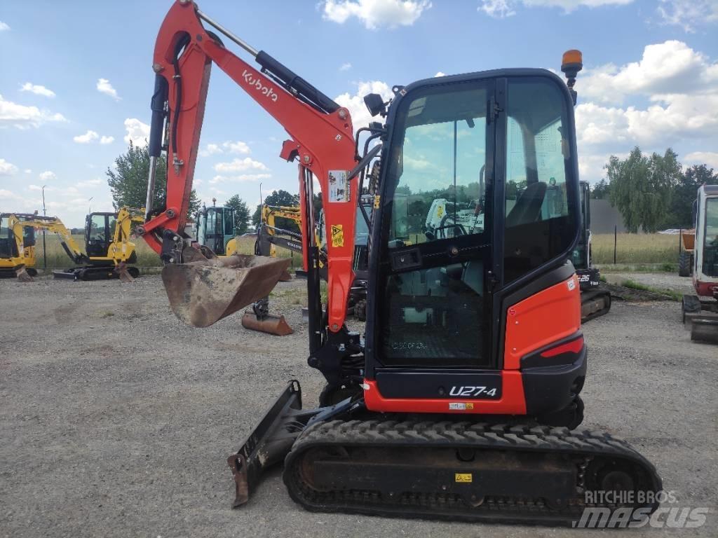 Kubota U 27-4 Mini ekskavatoriai < 7 t