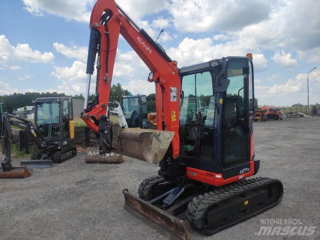 Kubota U 27-4 Mini ekskavatoriai < 7 t