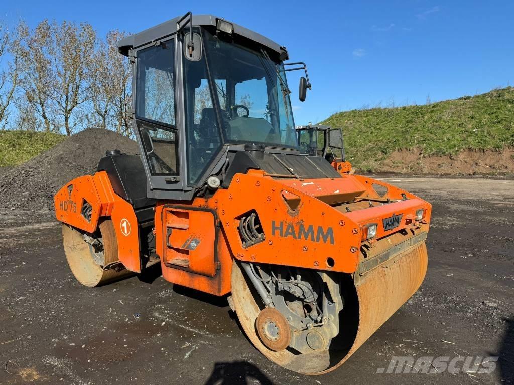 Hamm HD 75 Porinių būgnų volai