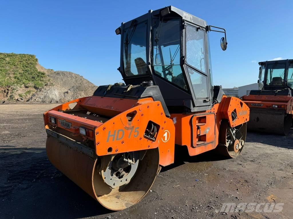 Hamm HD 75 Porinių būgnų volai