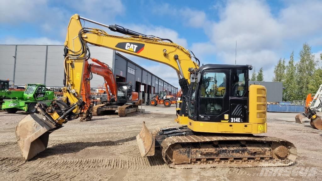 CAT 314E LCR Vikšriniai ekskavatoriai