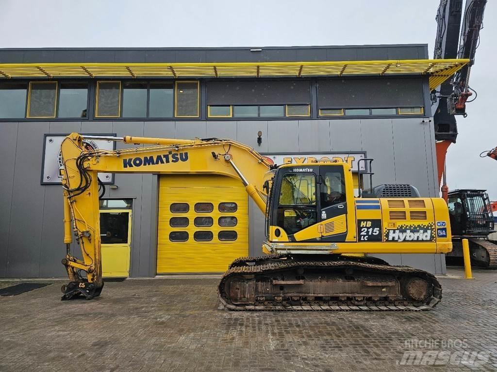 Komatsu HB215LC-2 Vikšriniai ekskavatoriai