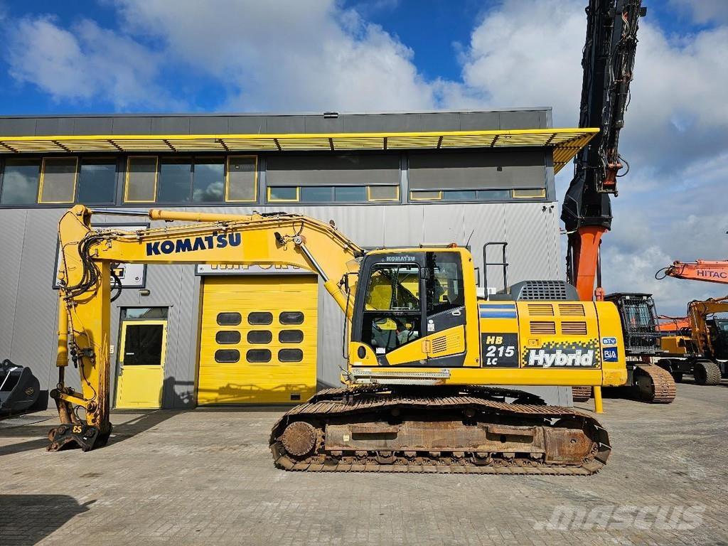 Komatsu HB215LC-2 Vikšriniai ekskavatoriai