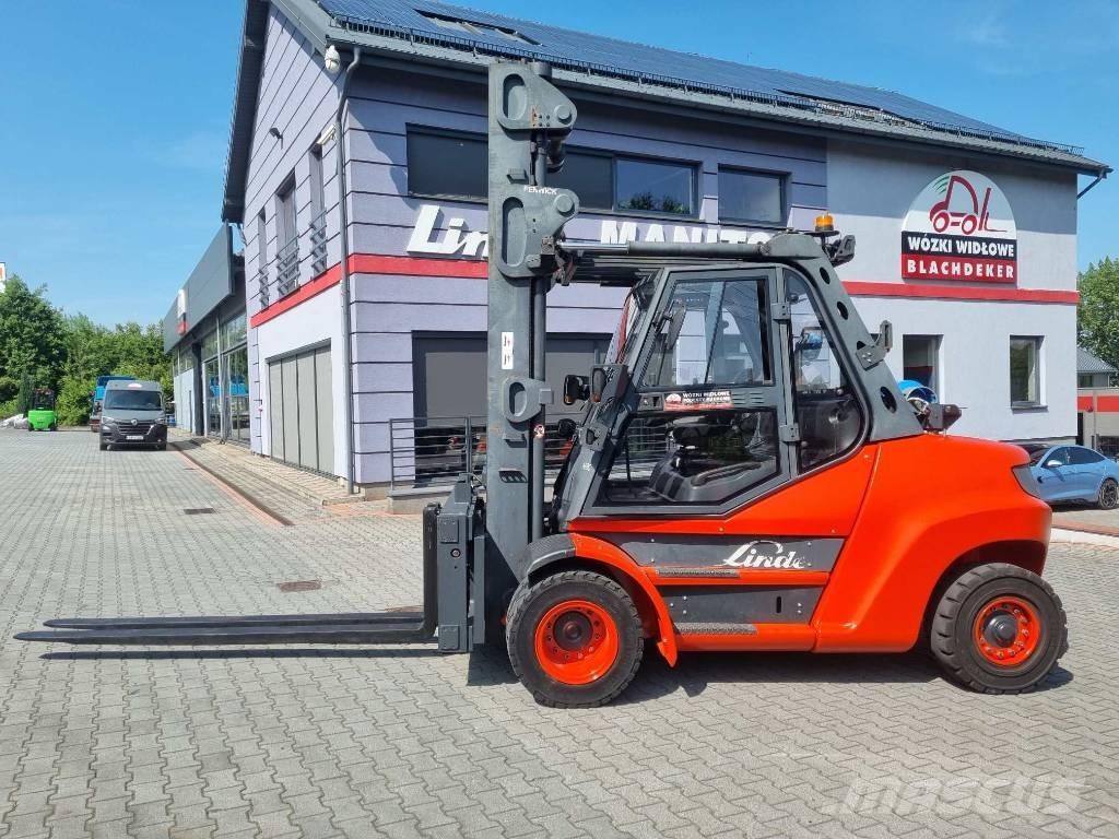 Linde H80T-01/900 LPG (dujiniai) krautuvai