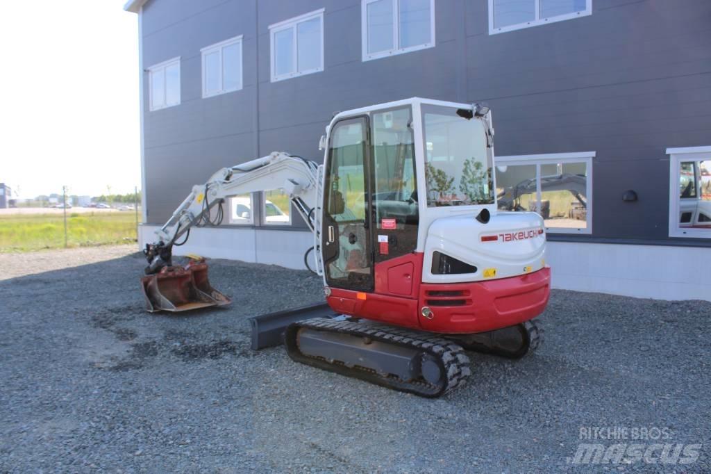 Takeuchi TB 240 Mini ekskavatoriai < 7 t