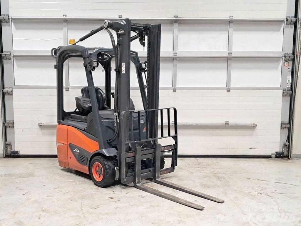 Linde E12-02 Elektriniai šakiniai krautuvai