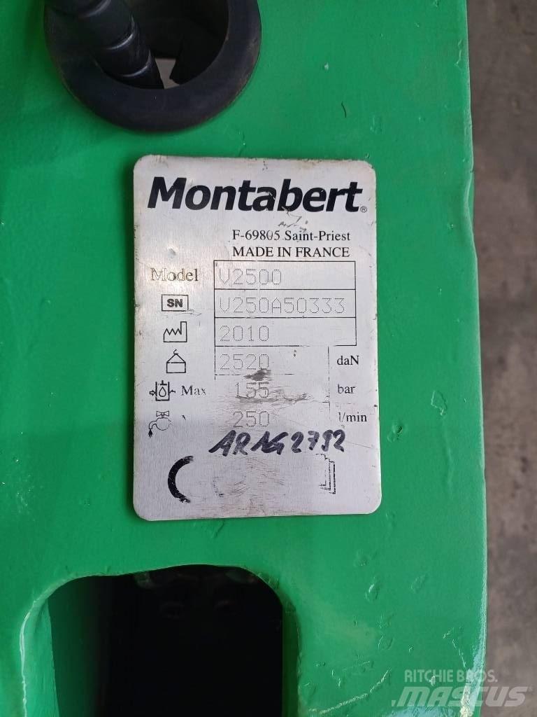Montabert V 2500 Hidrauliniai kūjai / Trupintuvai