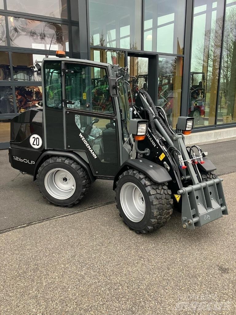 Weidemann 1260 LP Naudoti ratiniai krautuvai
