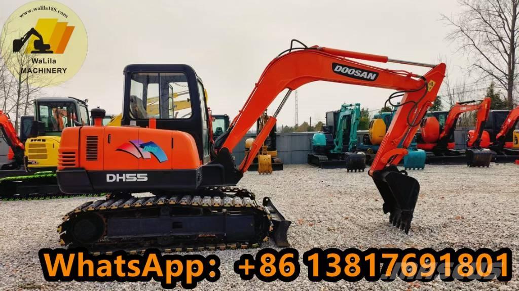 Doosan DH 55 Mini ekskavatoriai < 7 t