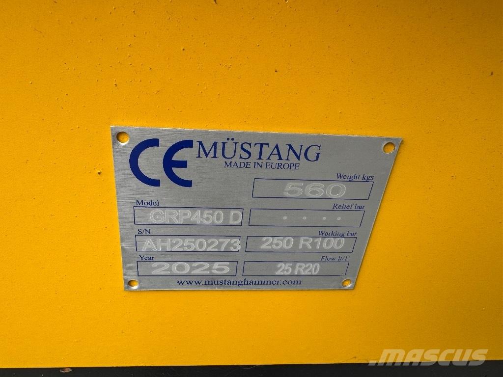 Mustang GRP 450 D Griebtuvai