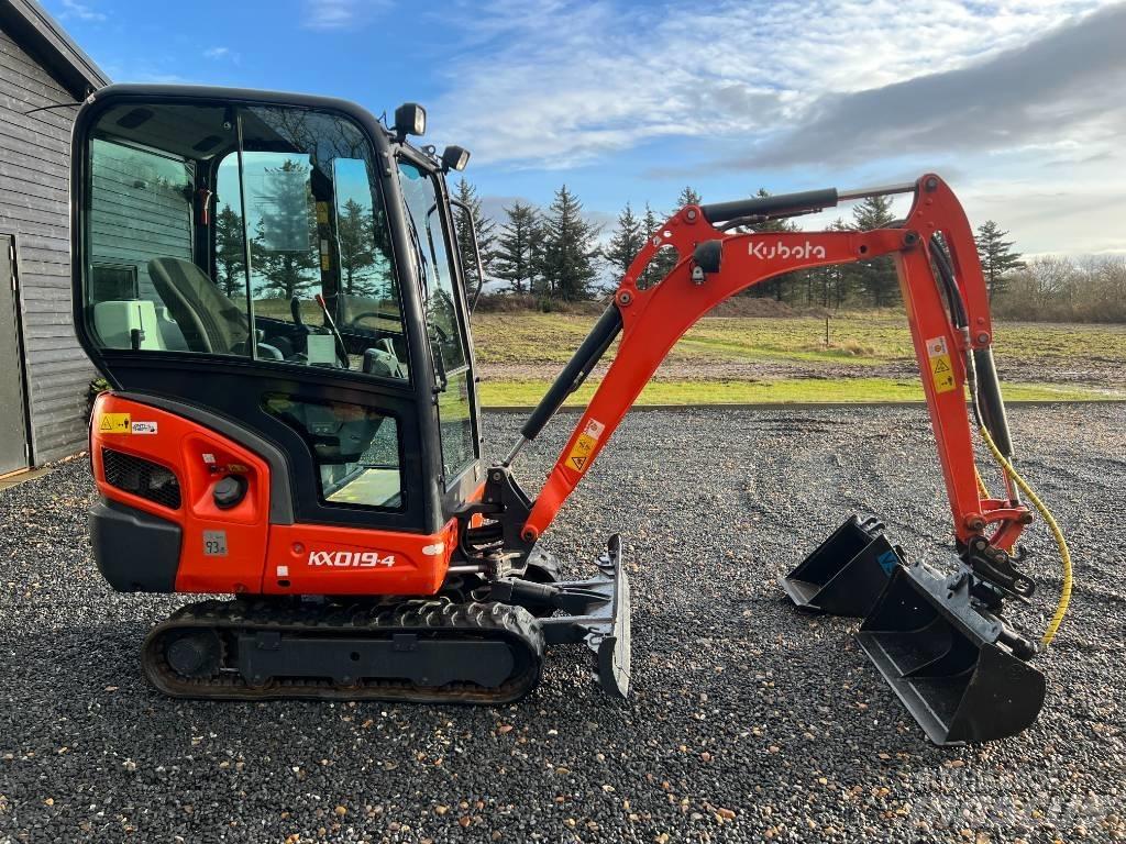 Kubota KX 019-4 Mini ekskavatoriai < 7 t