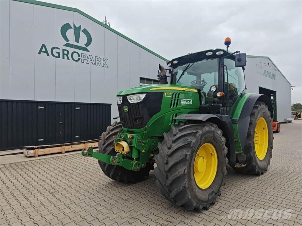 John Deere 6210R Traktoriai