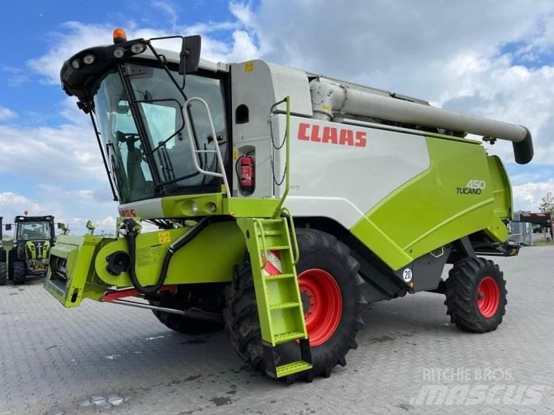CLAAS Tucano 450 Derliaus nuėmimo kombainai
