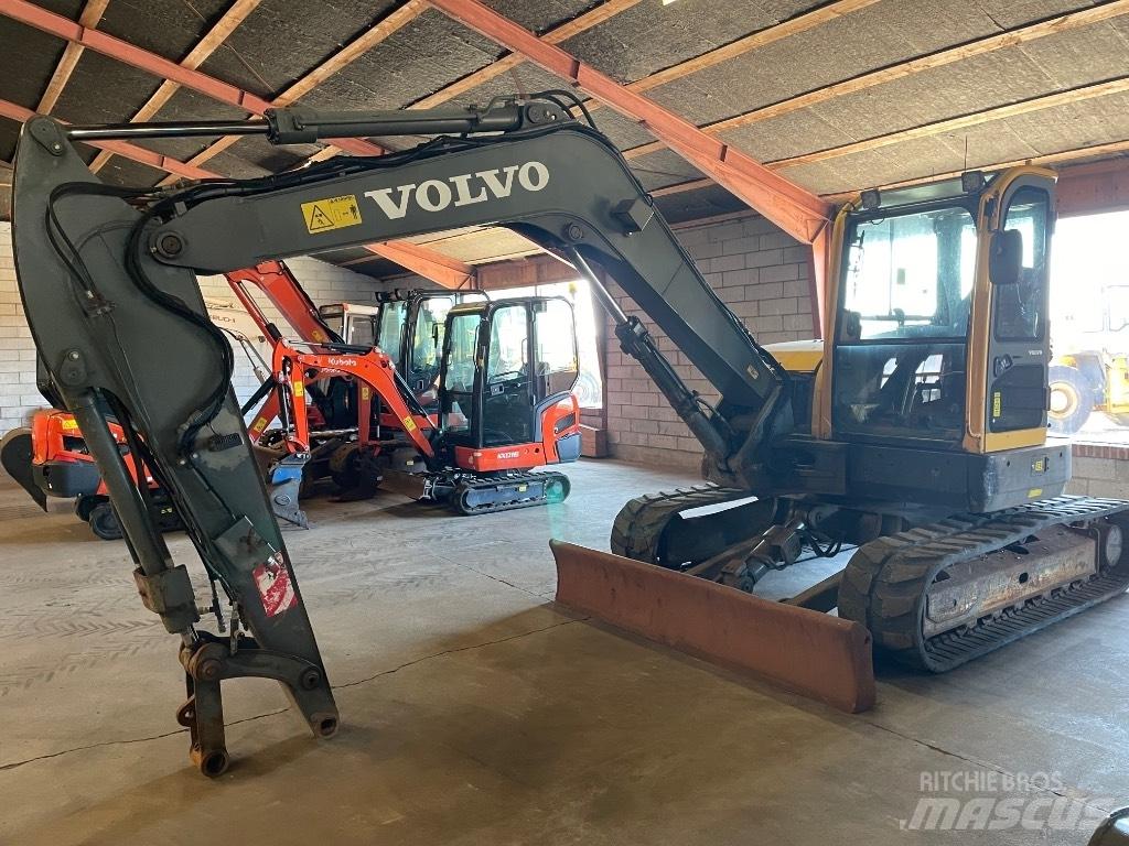 Volvo ECR88 Vidutinės galios ekskavatoriai 7-12 t