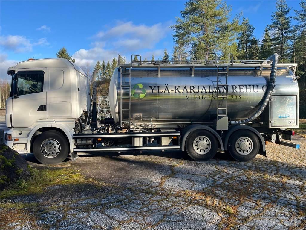 Scania R500 Automobilinės cisternos