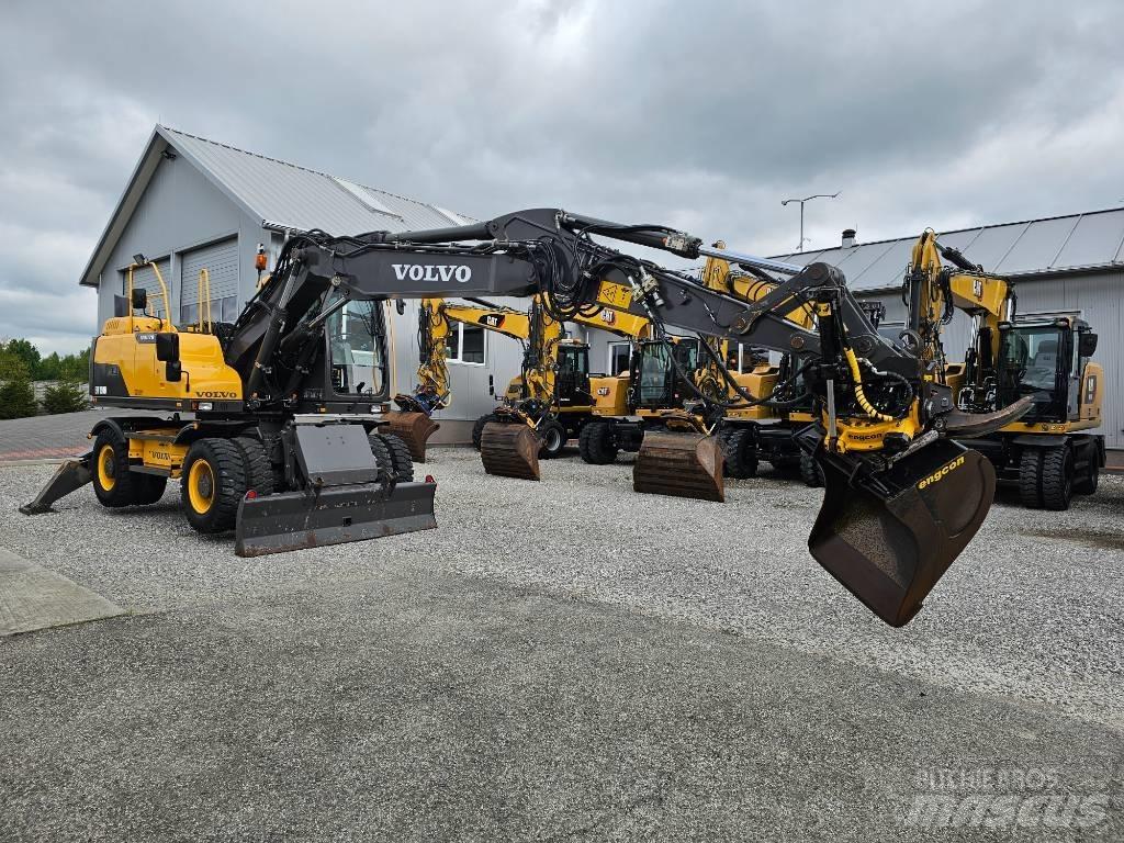 Volvo EW 160 D Ratiniai ekskavatoriai