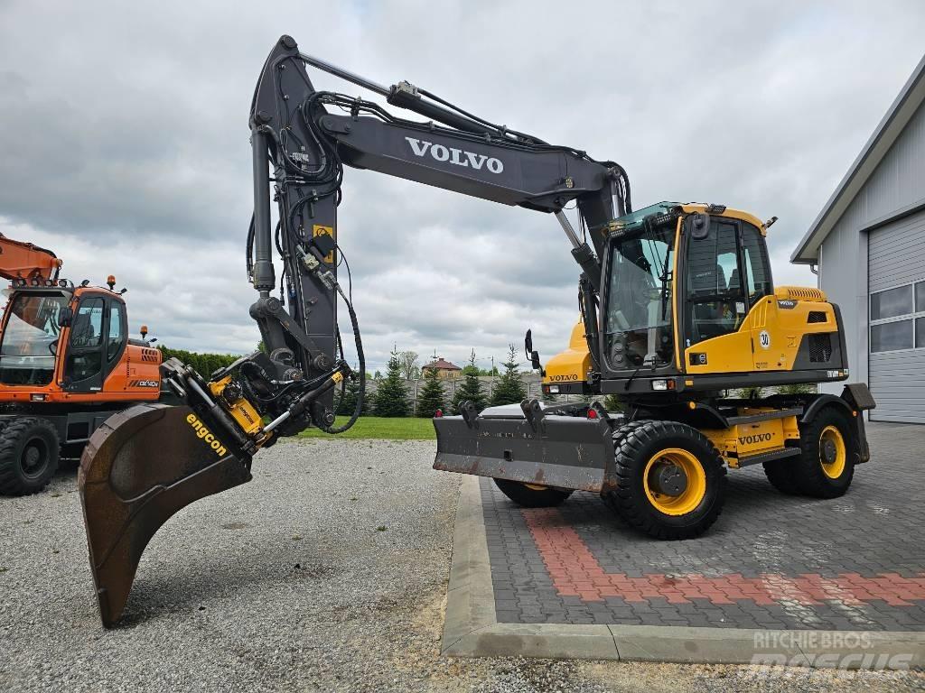 Volvo EW 160 D Ratiniai ekskavatoriai