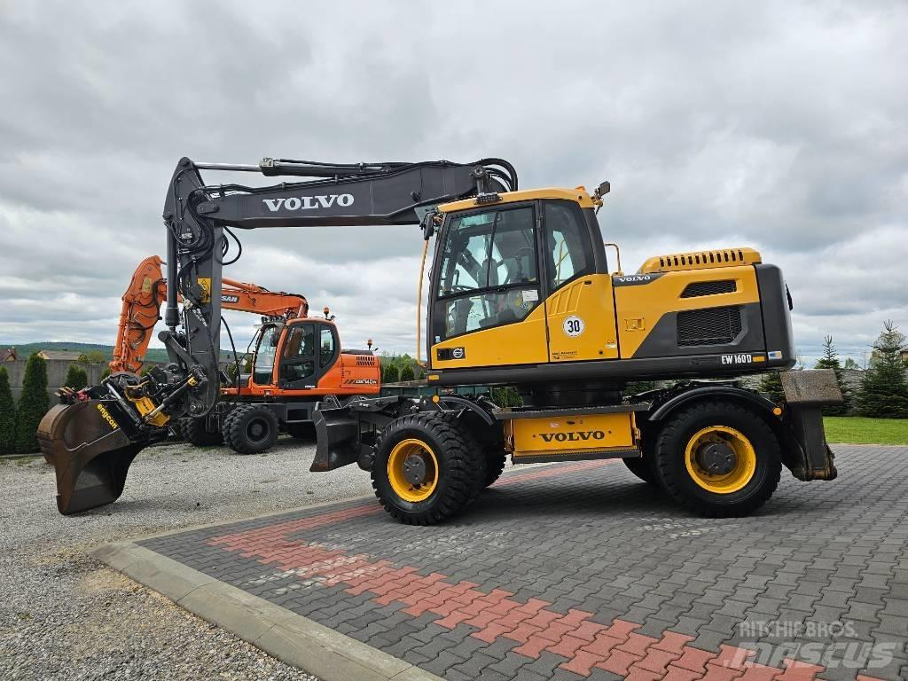 Volvo EW 160 D Ratiniai ekskavatoriai