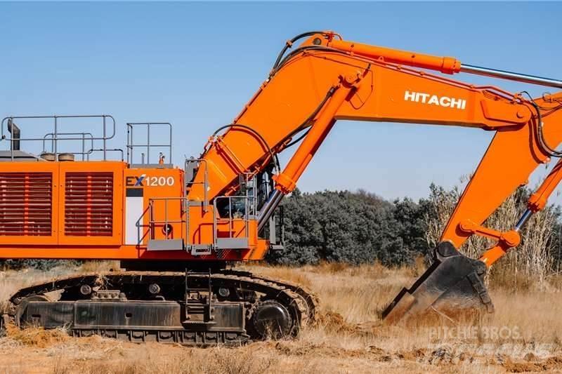 Hitachi EX1200 Mini ekskavatoriai < 7 t