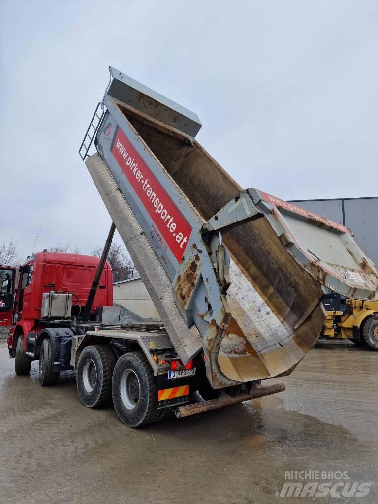 Scania G 450 Savivarčių priekabų vilkikai