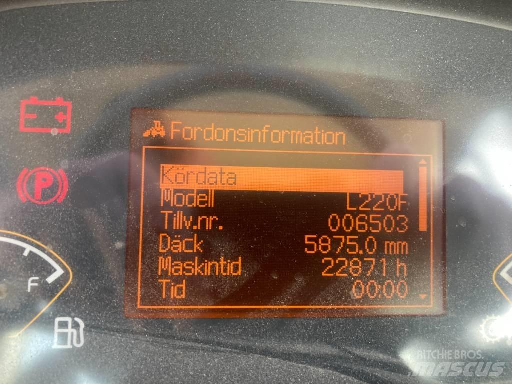 Volvo L 220 F Naudoti ratiniai krautuvai