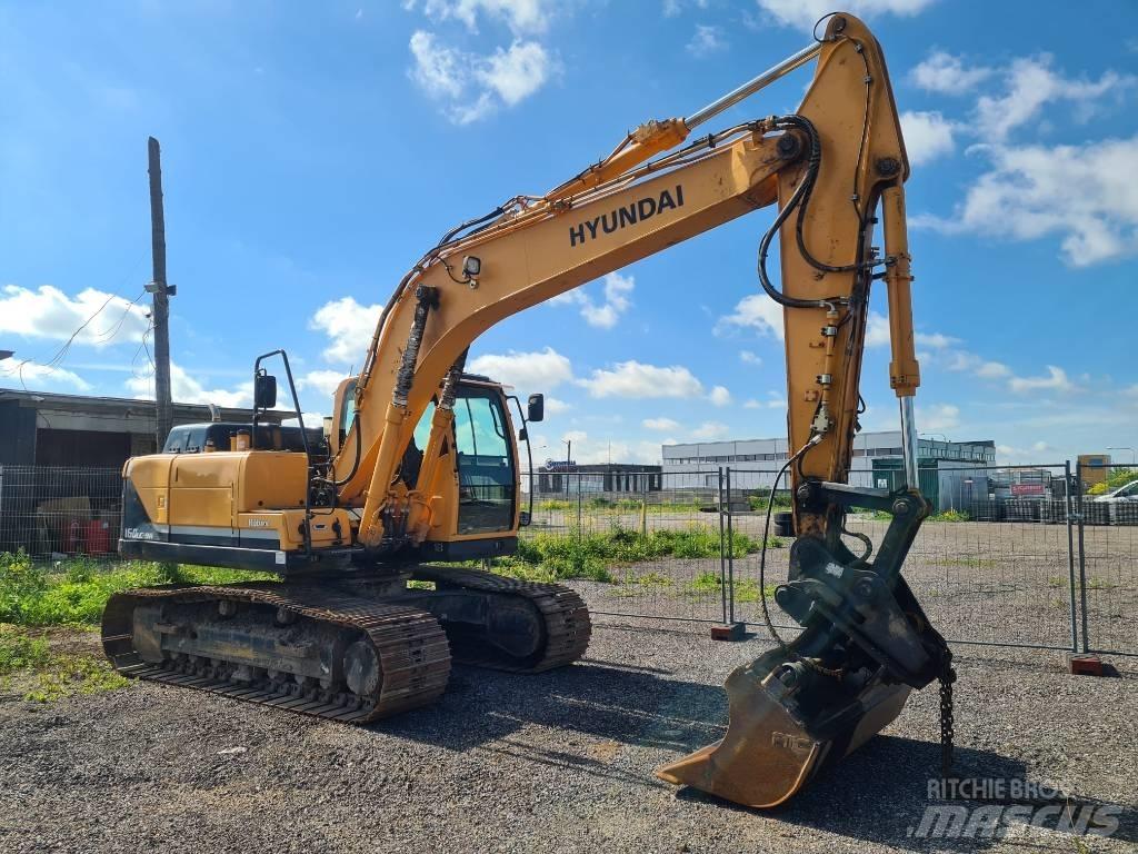 Hyundai R160LC-9A Vikšriniai ekskavatoriai