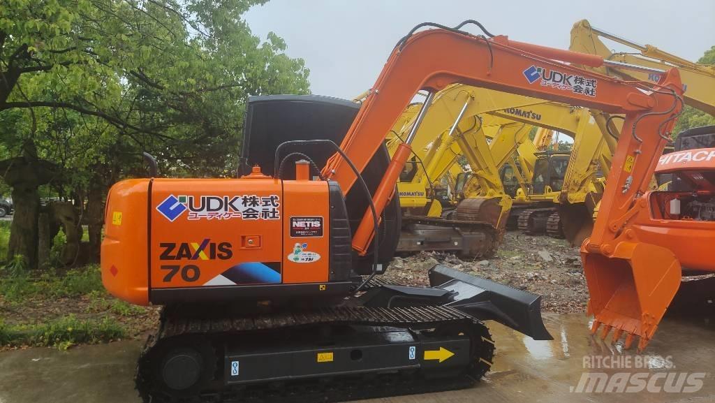 Hitachi ZX 70 Mini ekskavatoriai < 7 t