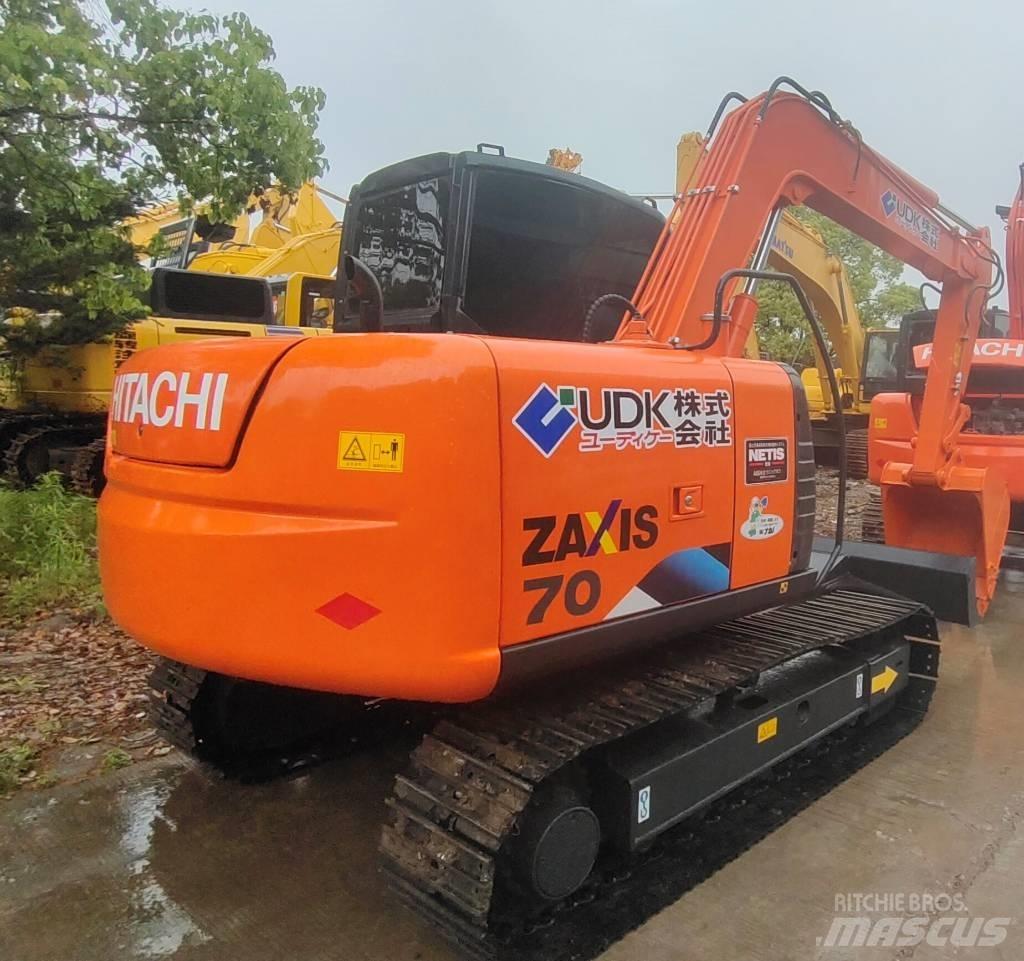 Hitachi ZX 70 Mini ekskavatoriai < 7 t