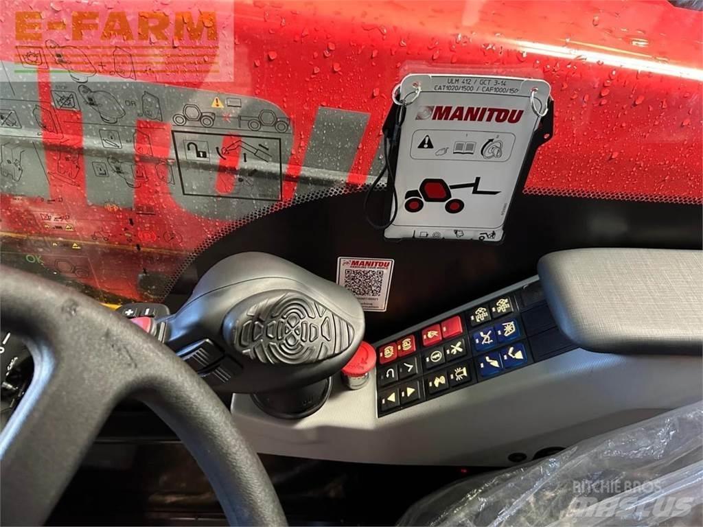 Manitou ULM412 Teleskopiniai krautuvai žemės ūkiui