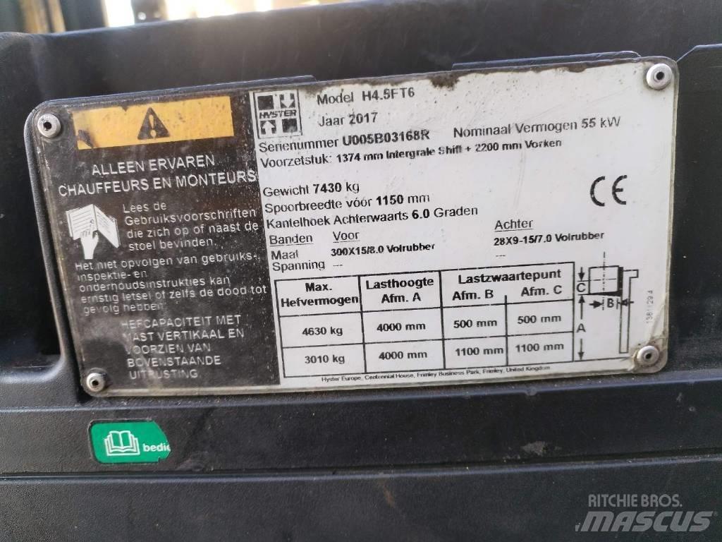 Hyster H4.5FT Dyzeliniai krautuvai