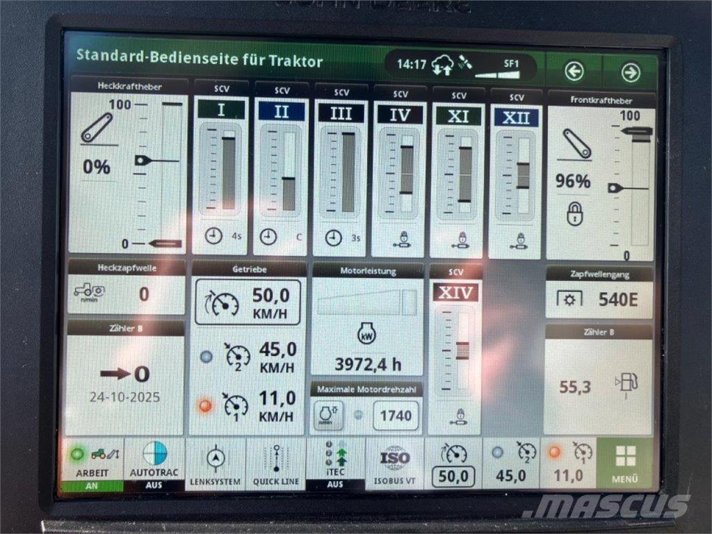John Deere 6R 185 Traktoriai