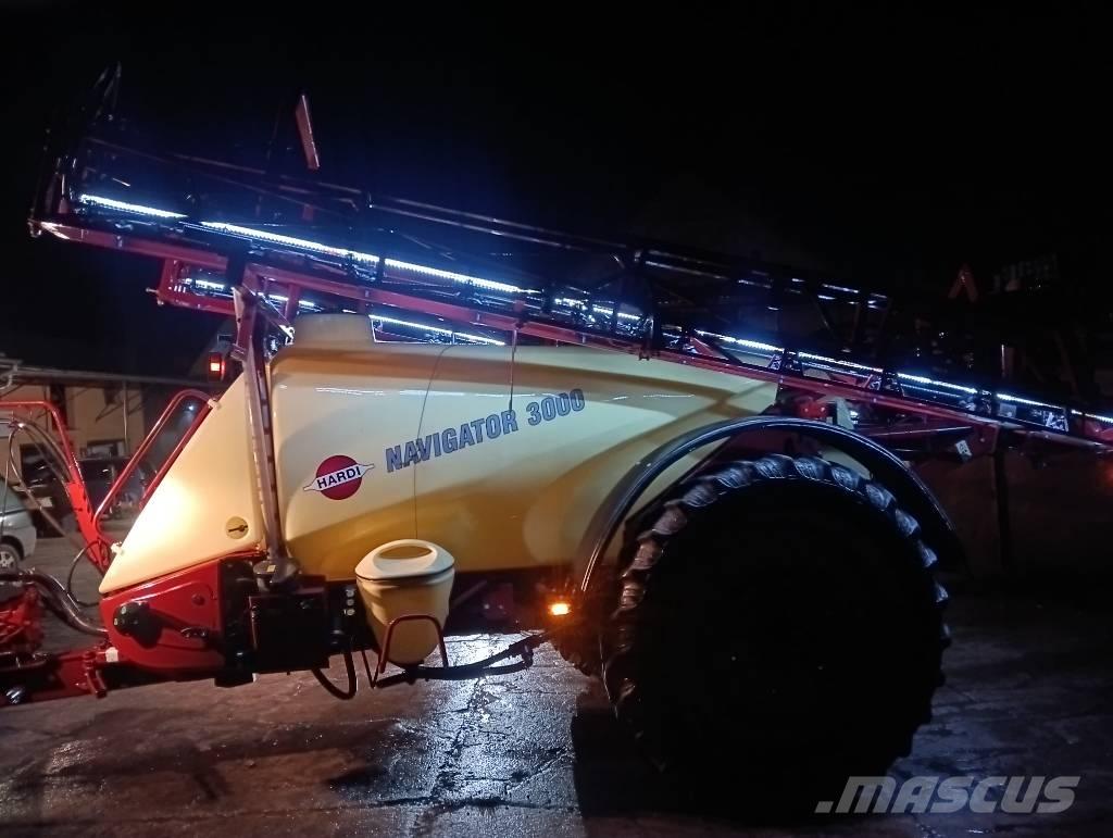 Hardi NAVIGATOR 3000 Prikabinami purkštuvai