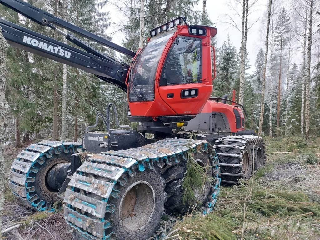 Komatsu 931 XC Miško technika (Harvesteriai)