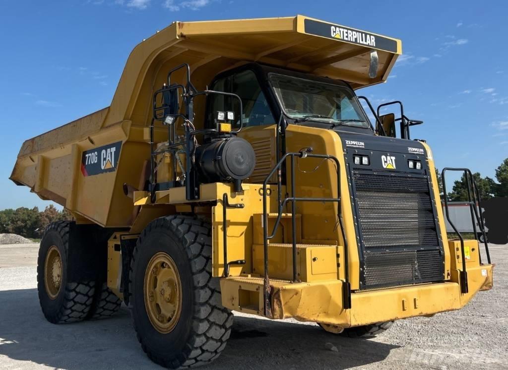 CAT 770 G Karjeriniai savivarčiai