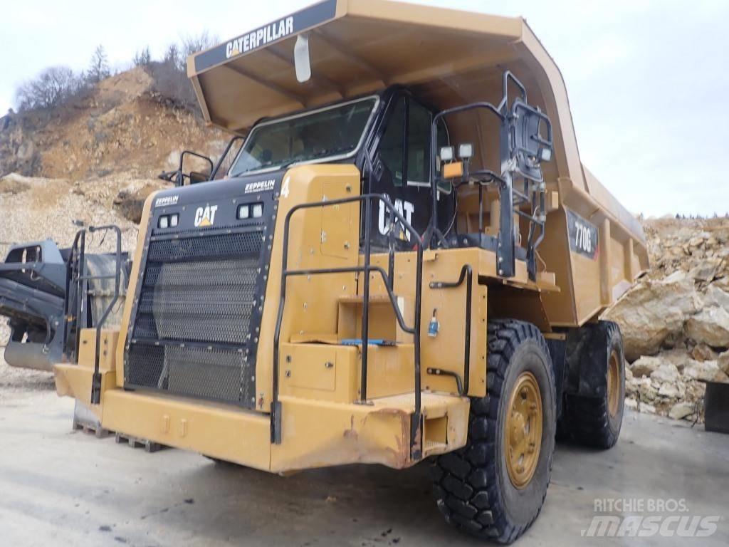 CAT 770 G Karjeriniai savivarčiai