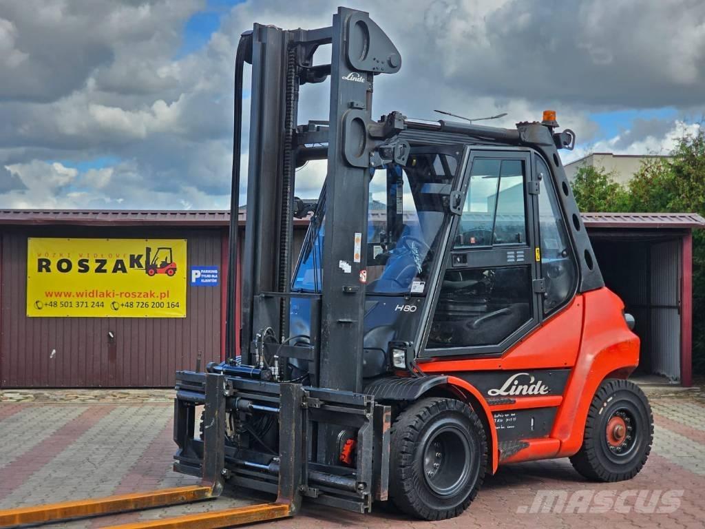 Linde H80D-02 Dyzeliniai krautuvai
