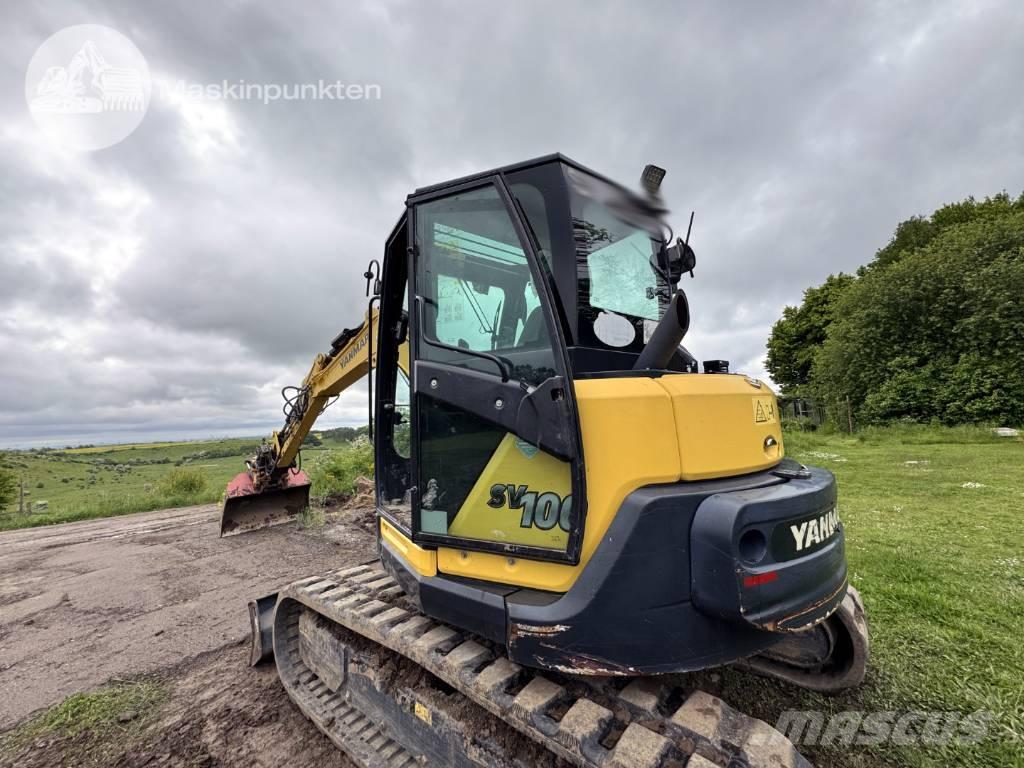 Yanmar SV 100-2 Vidutinės galios ekskavatoriai 7-12 t