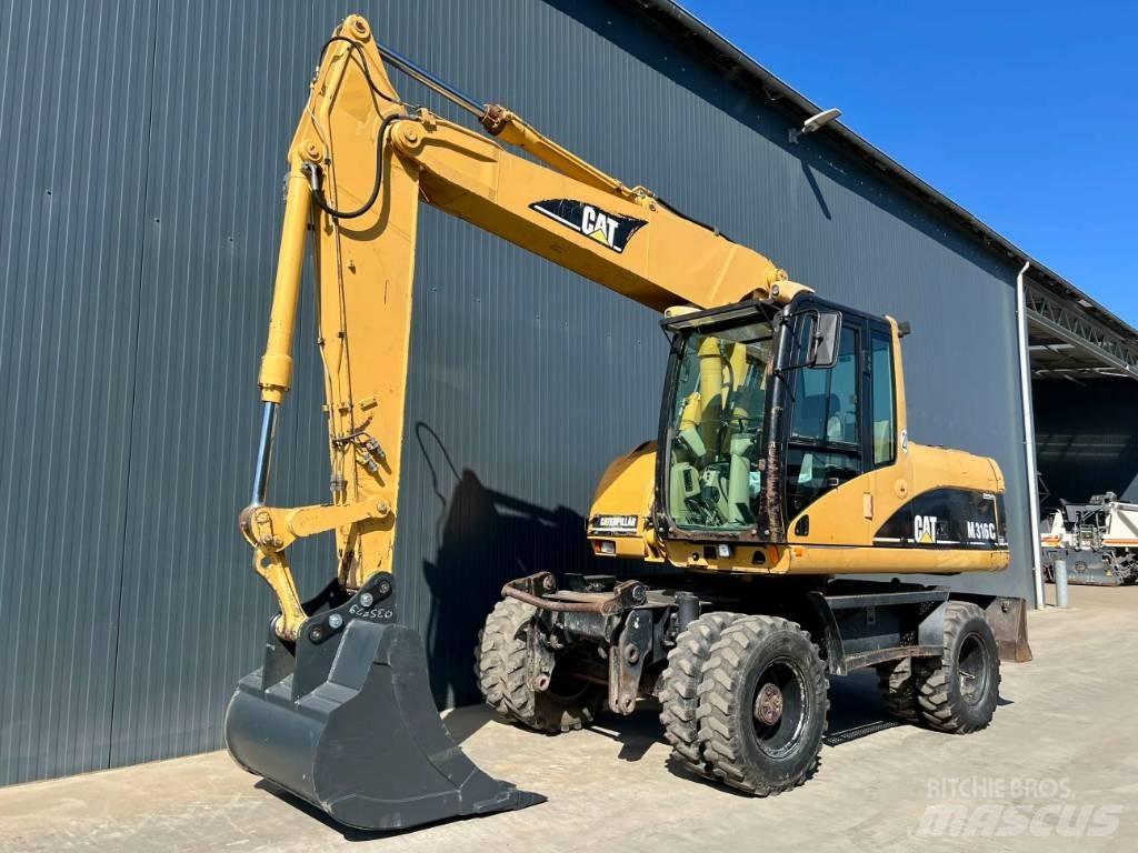 CAT M316C Ratiniai ekskavatoriai