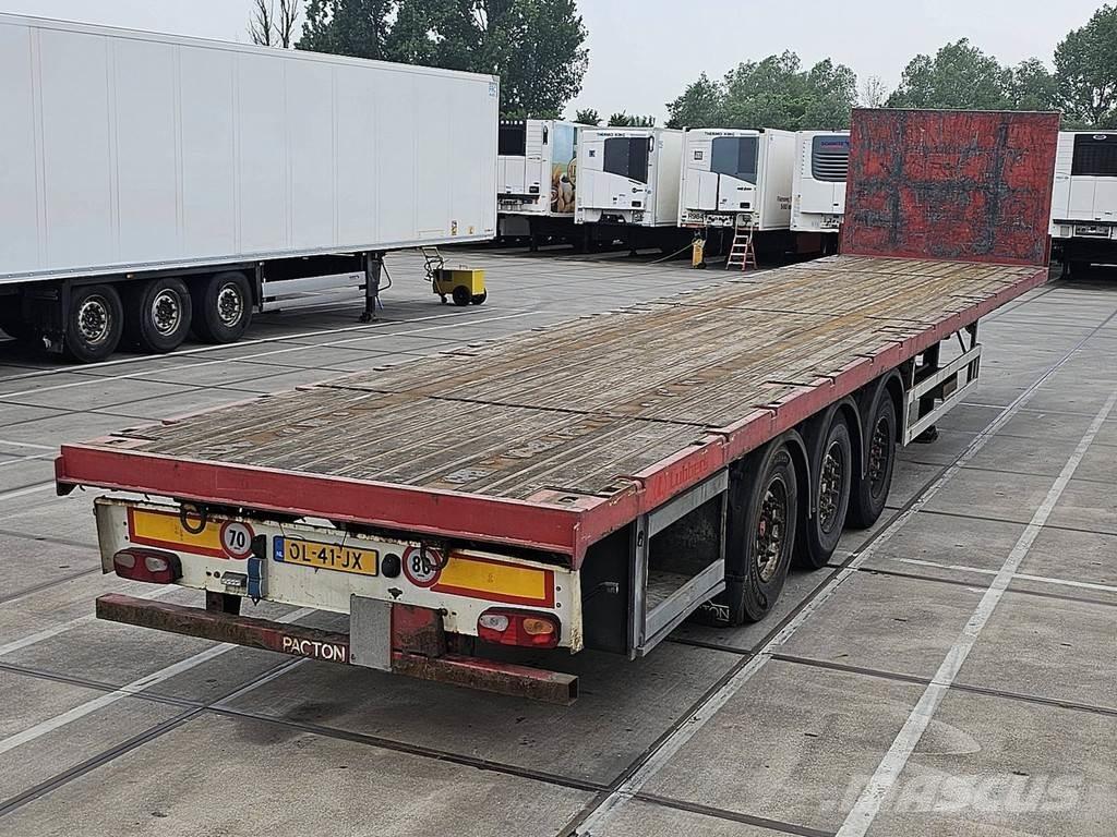 Pacton TXD.3 Bortinių sunkvežimių priekabos su nuleidžiamais bortais