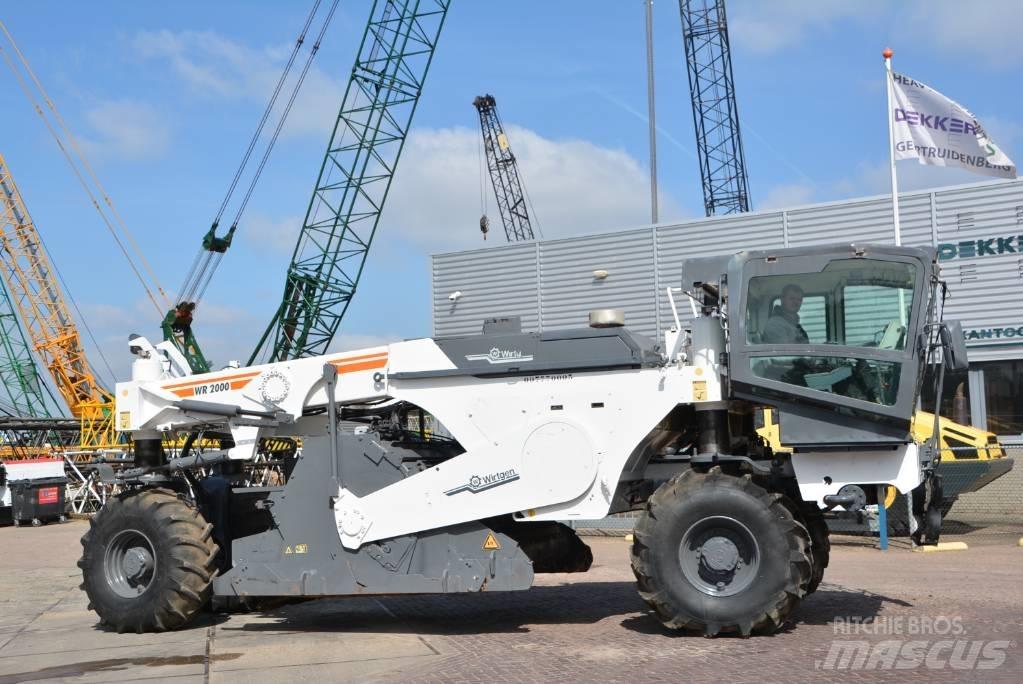 Wirtgen WR2000 Asfalto perdirbimo technika